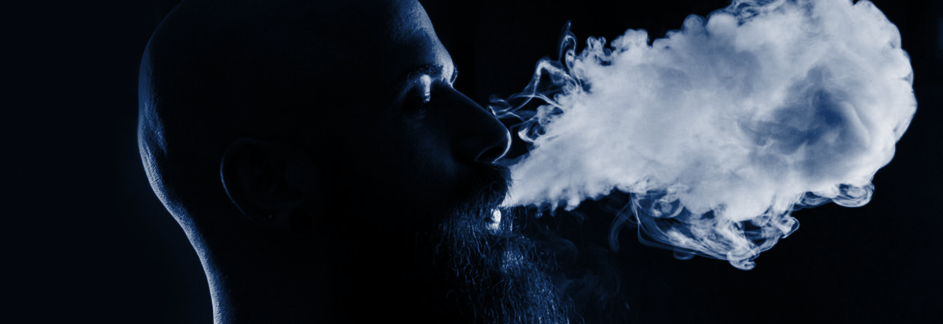 Man Vaping The Vape Shop Man Vaping